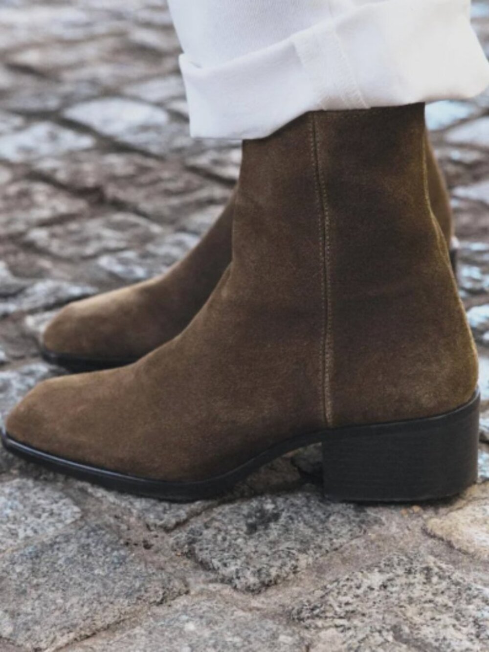 NWOT Zara Zuede Heeled Ankle Boot